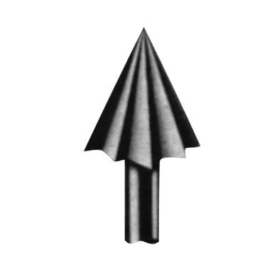 Spitzfräser Type 5 kurz Kopf Ø4,0 mm