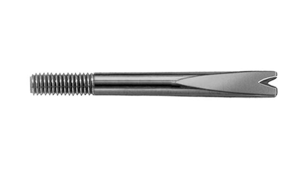 Bergeon 6767-A Ersatzgabel, 3 mm, für Federstegwerkzeug, 10 Stück