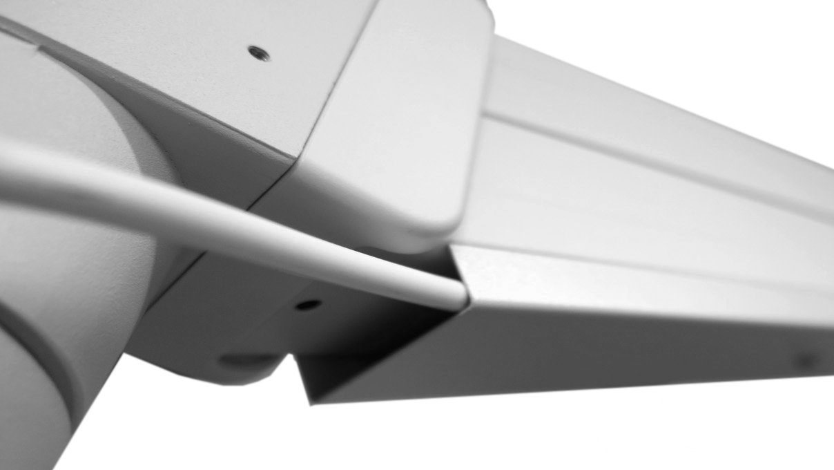 Kabelkanal für Flexi-Tischstativ mit Federgelenk