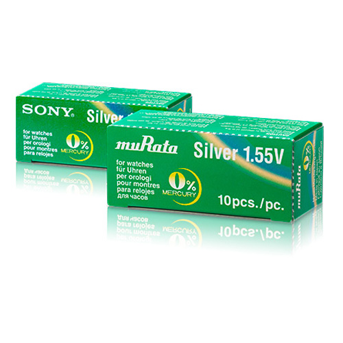 Murata Silber Oxyd Knopfzellen