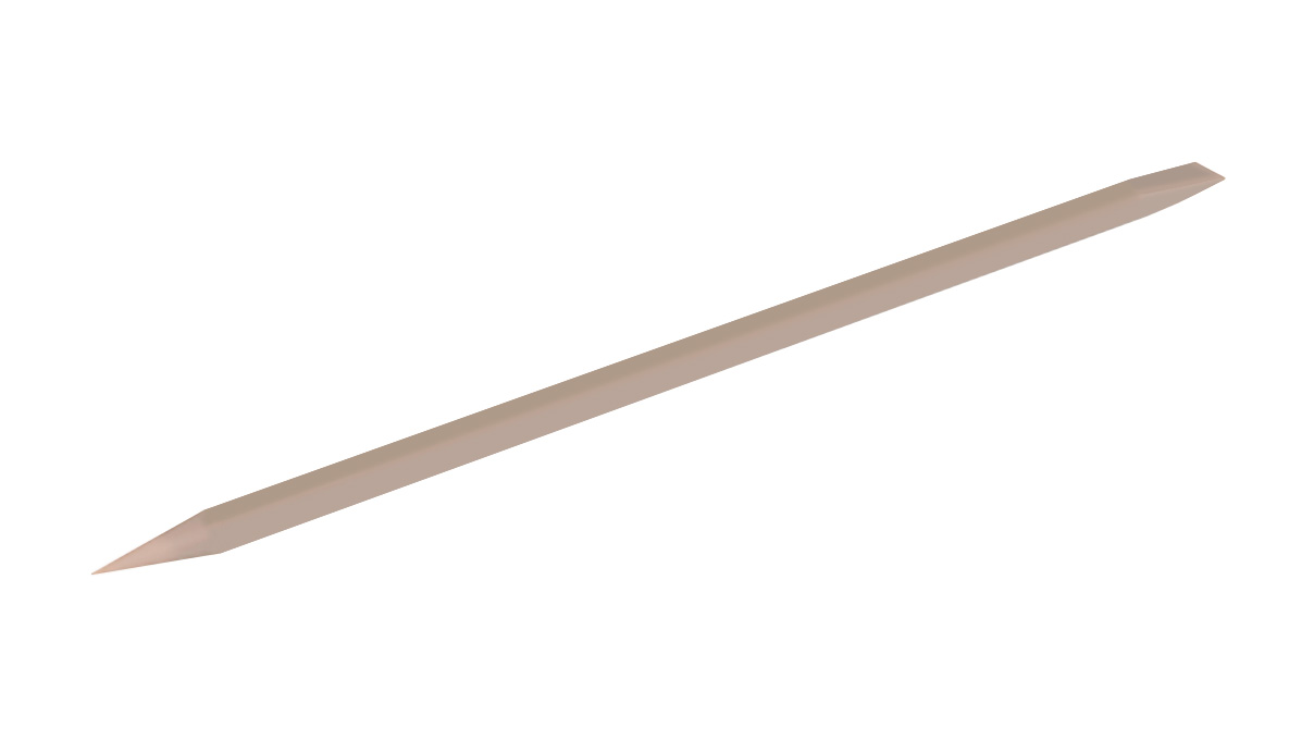 Bergeon 17216 Reinigungsstäbchen, Peek, Ø 6 x 180 mm