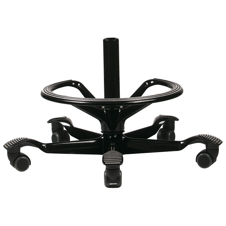 Fußring schwarz für Capisco Puls Sattelstuhl 8010, Ø 700 mm