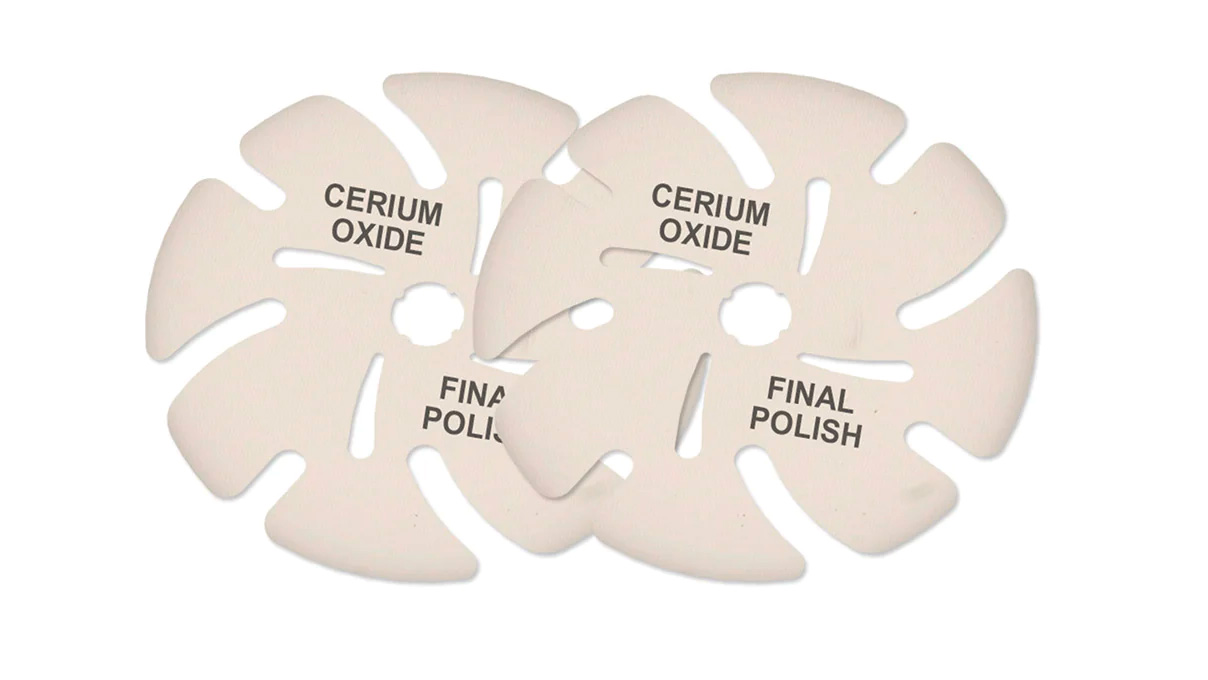 Jooltool Polierscheibe 3M Cerium Oxide, Körnung 100000, Ø 100 mm, 2 Stück