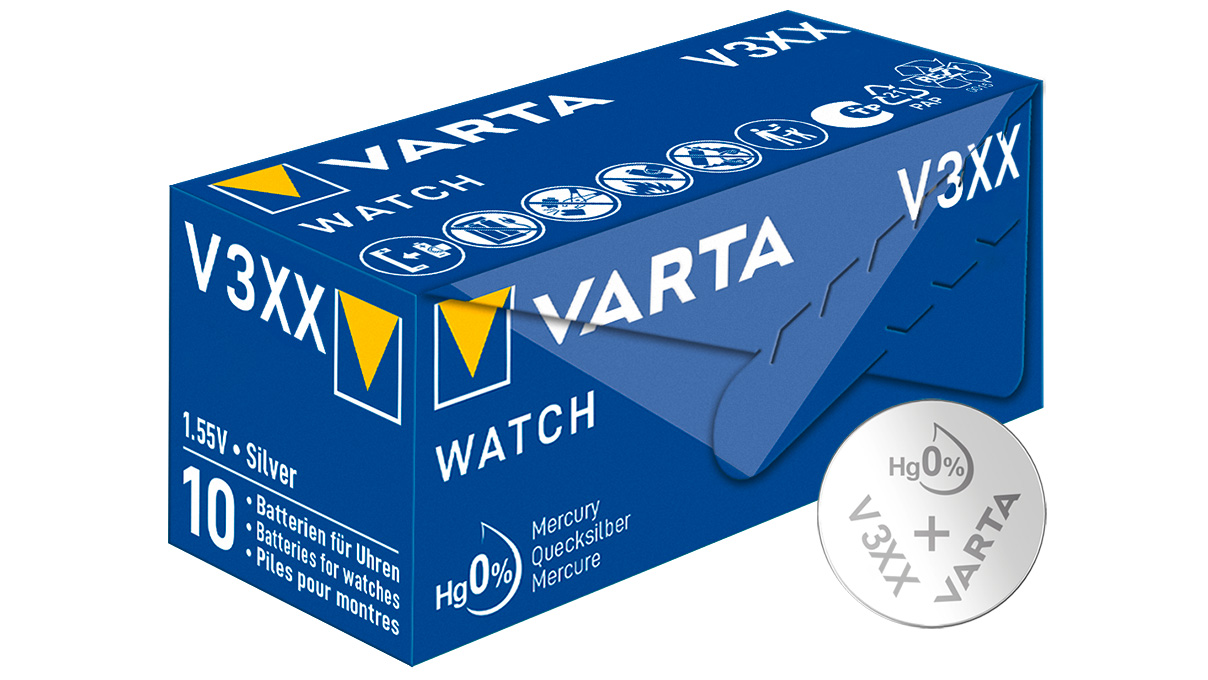Varta 399 Knopfzelle 0% Quecksilber