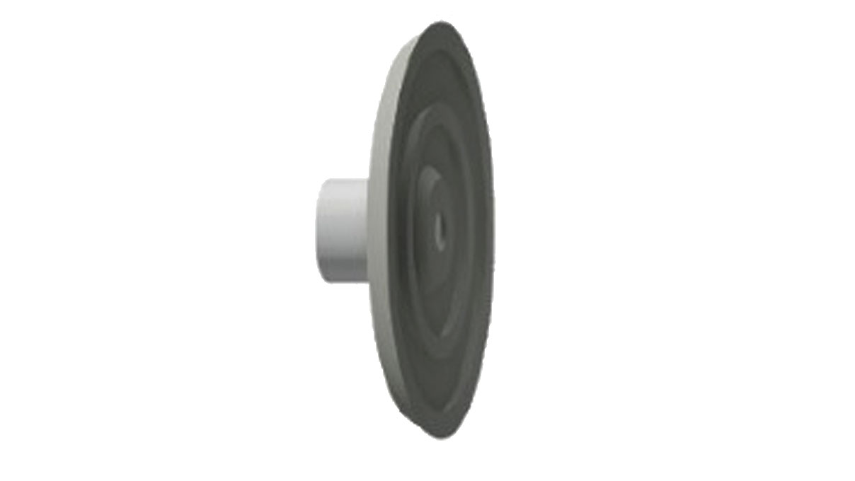 Gusseisenscheibe Ø 240 mit doppeltem Schwalbenschwanz (M8)