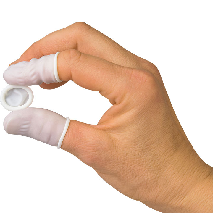 Beco Technic Fingerlinge, gerollt, Nitril, puderfrei, Größe XL, 288 Stück