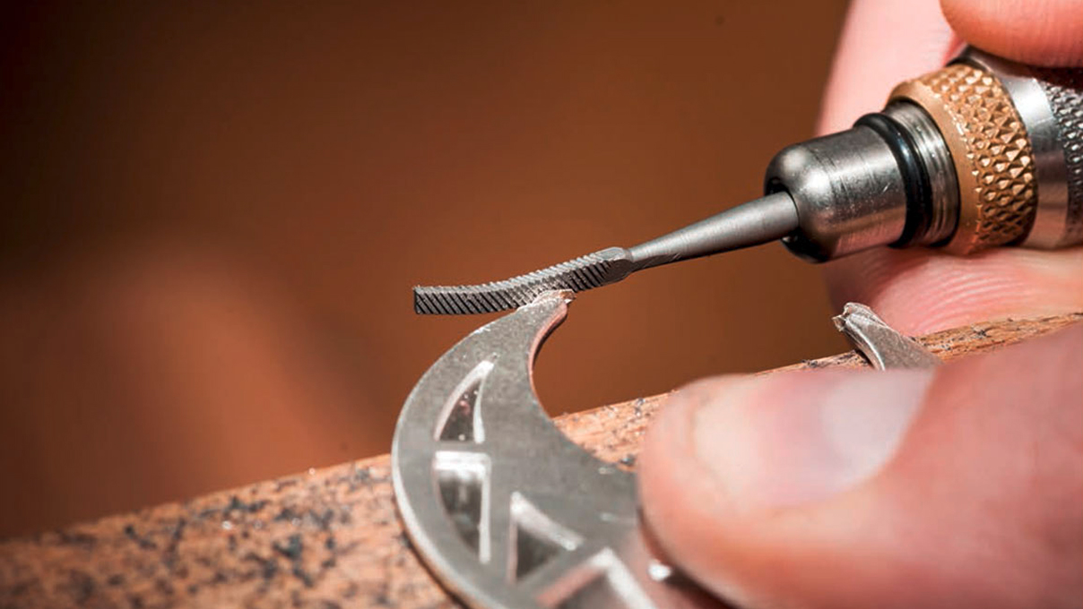 Feilhandstück EnSet für die Feinstbearbeitung, Strichlänge 0,5 - 8 mm