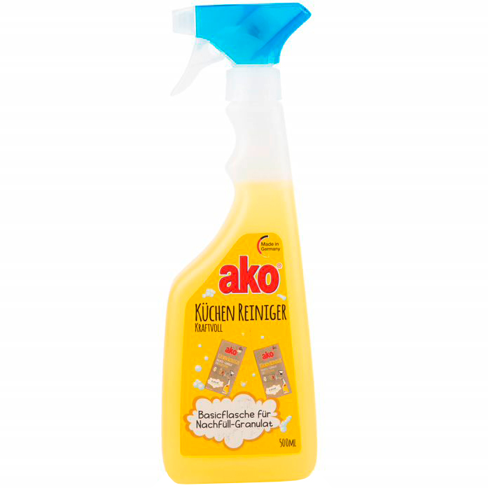 ako Basicflasche für Küchenreiniger Nachfüll-Granulat
