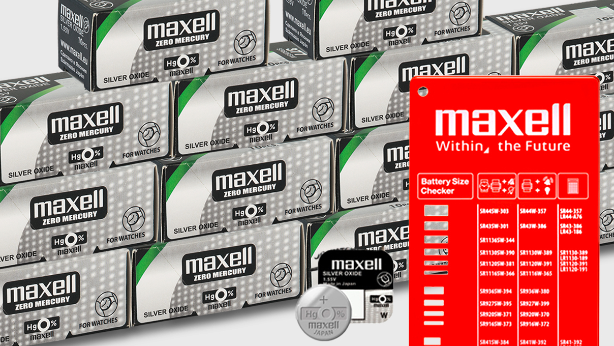 Maxell Vorteilspack Knopfzellen