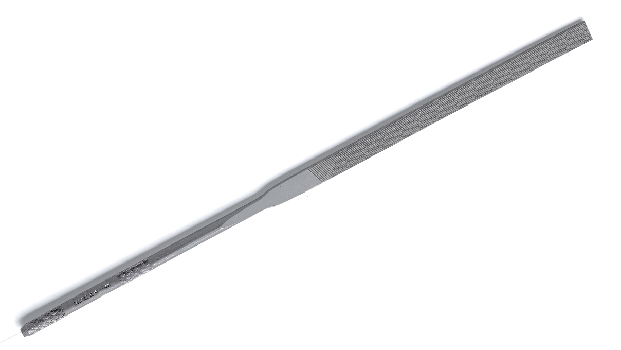Dick Nadelfeile, flachstumpf, 200 mm, Hieb 4