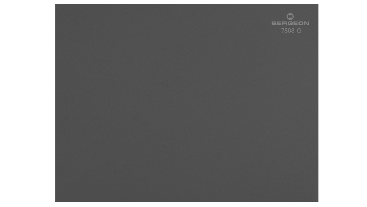 Bergeon 7808-G-01 Arbeitsunterlage, rutschfest, grau, 2 x 320 x 240 mm