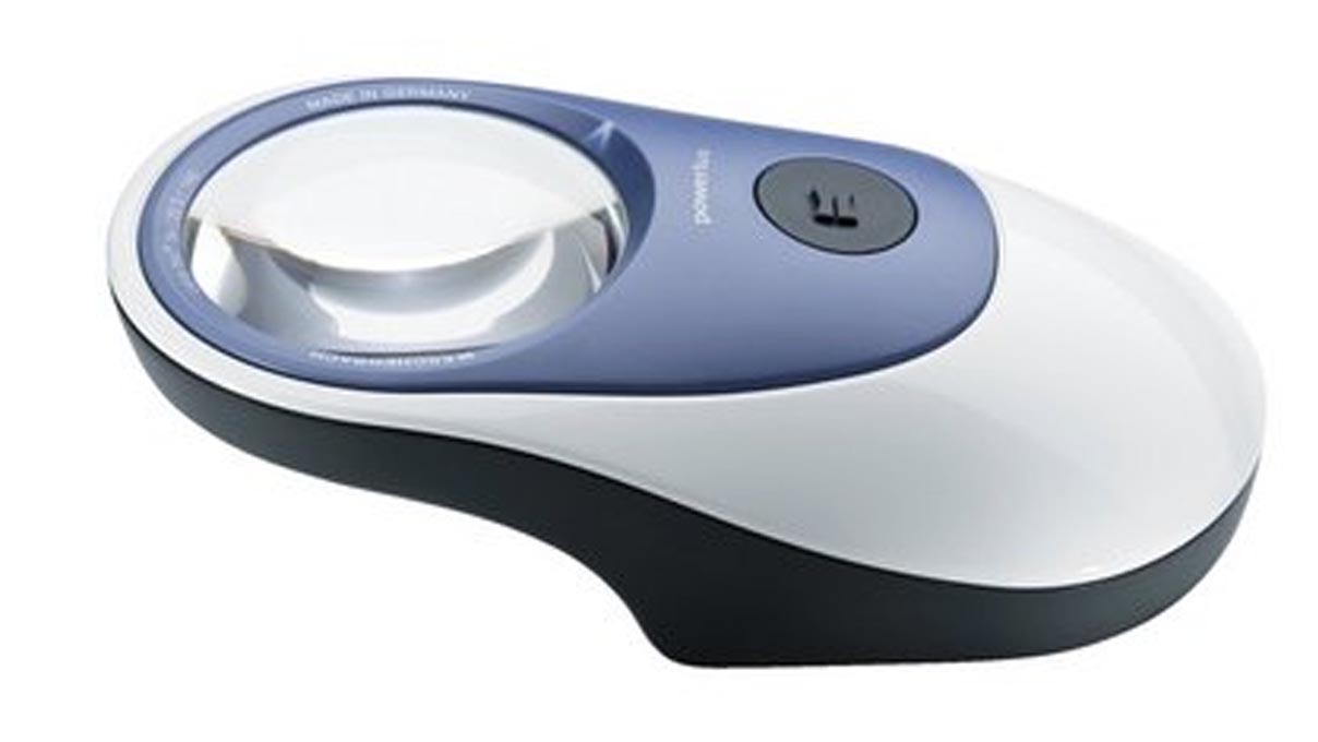 Eschenbach 158628 powerlux, Leuchtlupe, 8000 K, Vergrößerung 7x