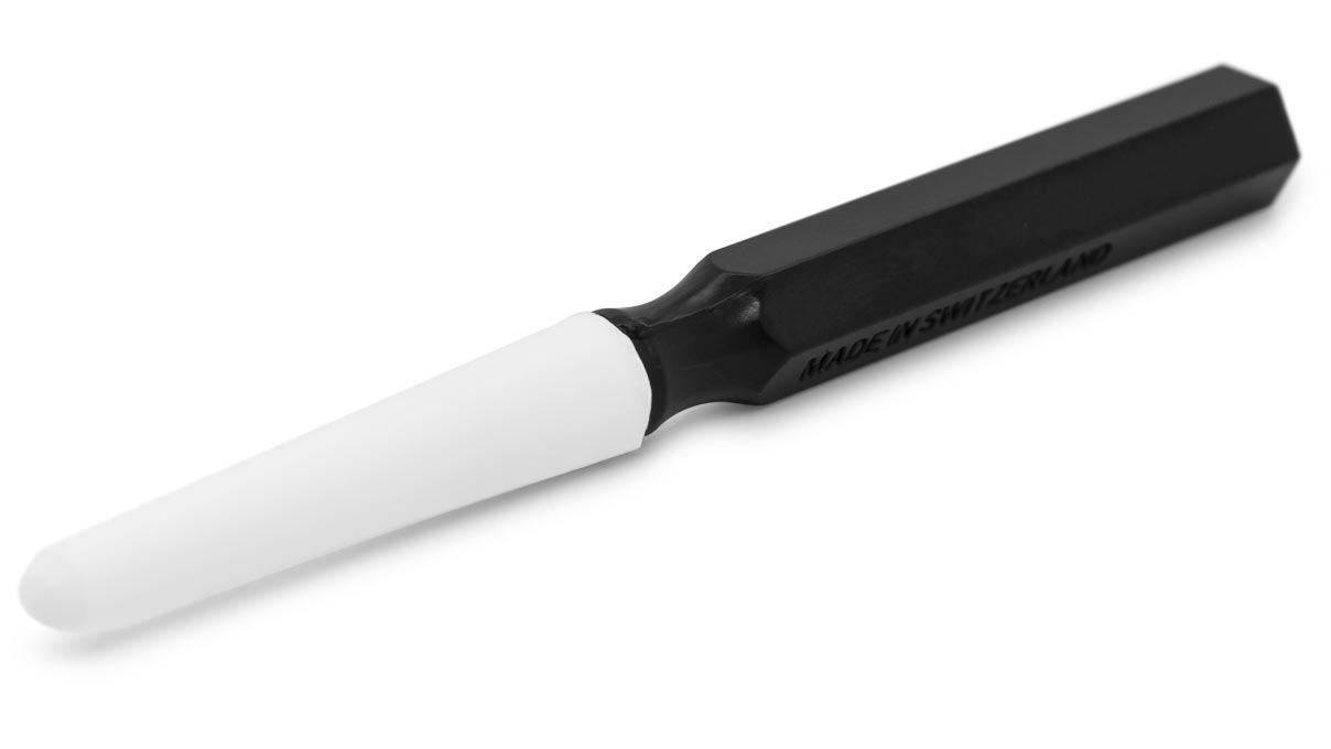 Ölgeber schwarz, flach, sehr fein  0,2 mm