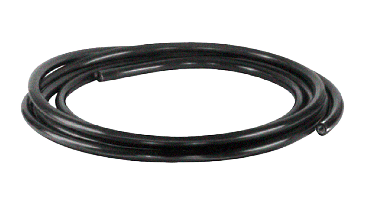 Bergeon 6809-T Ersatzschlauch, schwarz, für die Luft- Vakuum- Verteiler