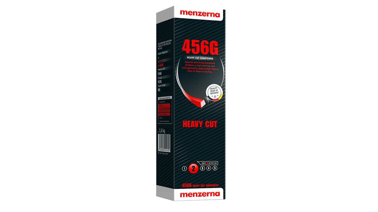 Menzerna 456G Vorpolierpaste für Edelstahl, Gold und Messing