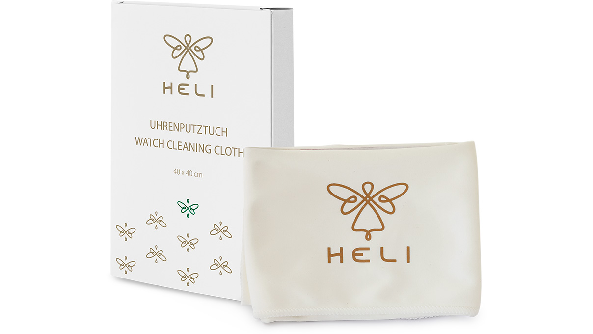 Heli Uhrenputztuch, 40 x 40 cm, waschbar