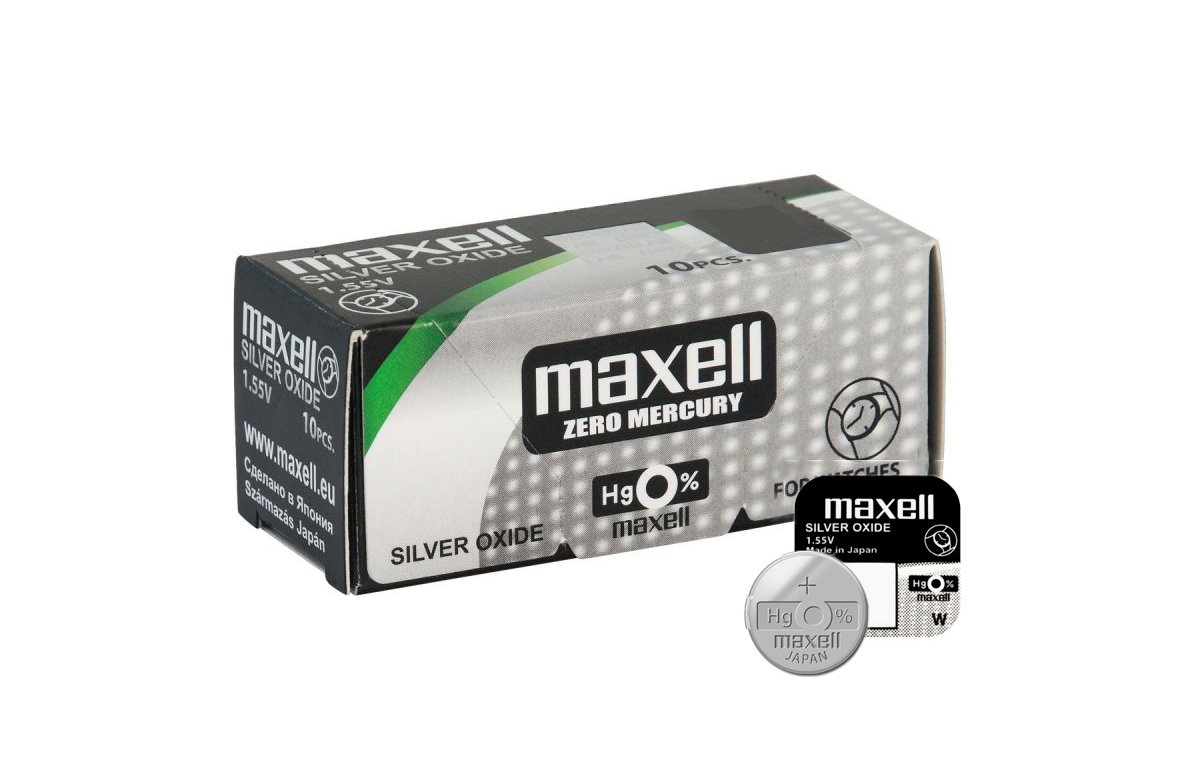 Maxell Top 10 Vorteilspack, 500 Stück SR Knopfzellen 0 % Quecksilber inklusive praktischer Batterieschablone
(10 x 315, 10 x 394, 10 x 397, 20 x 362, 30 x379, 40 x 321, 40 x 395, 60 x 371, 120 x 364, 160 x 377)