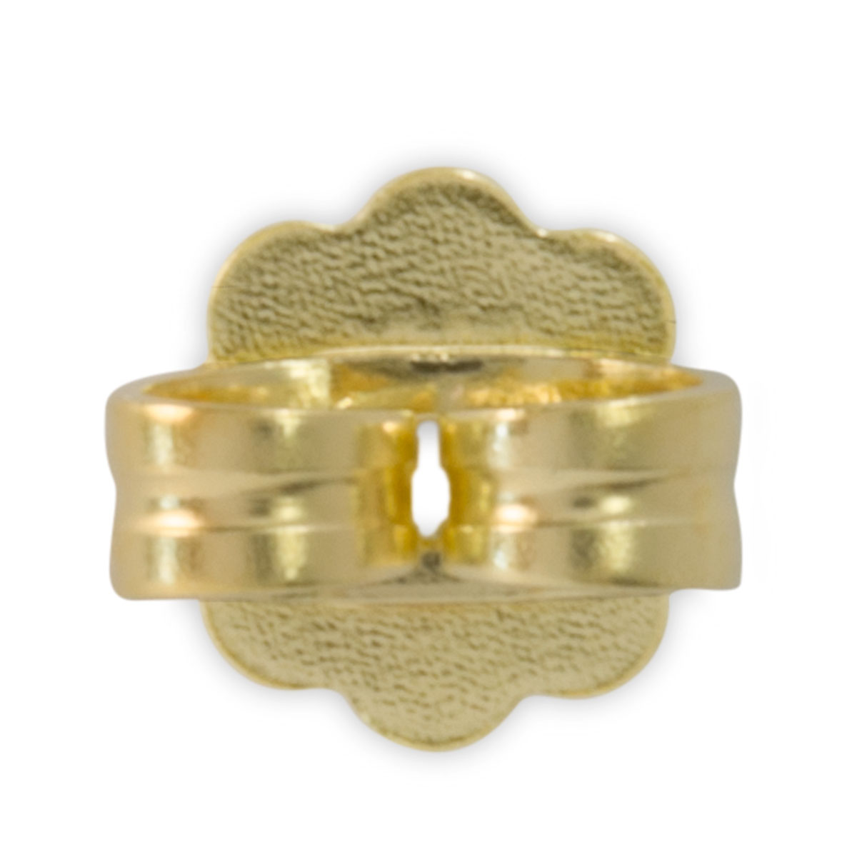 Klemm-Muttern mit Platte 750/- GG Ø 6,0 mm