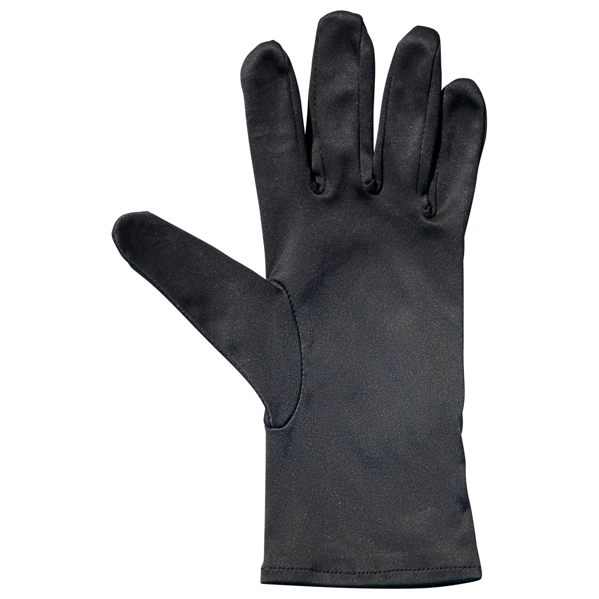 Mikrofaser Handschuh-Paar Haute Couture, schwarz, Größe S
