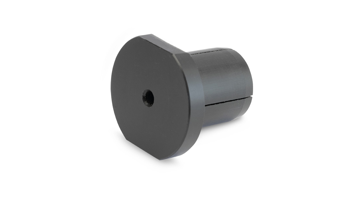 Wiederverwendbare Kunststoffreduzierung Ø 25 x 30 mm zur Nutzung an konischen Verlängerungen (Rattenschwanz)