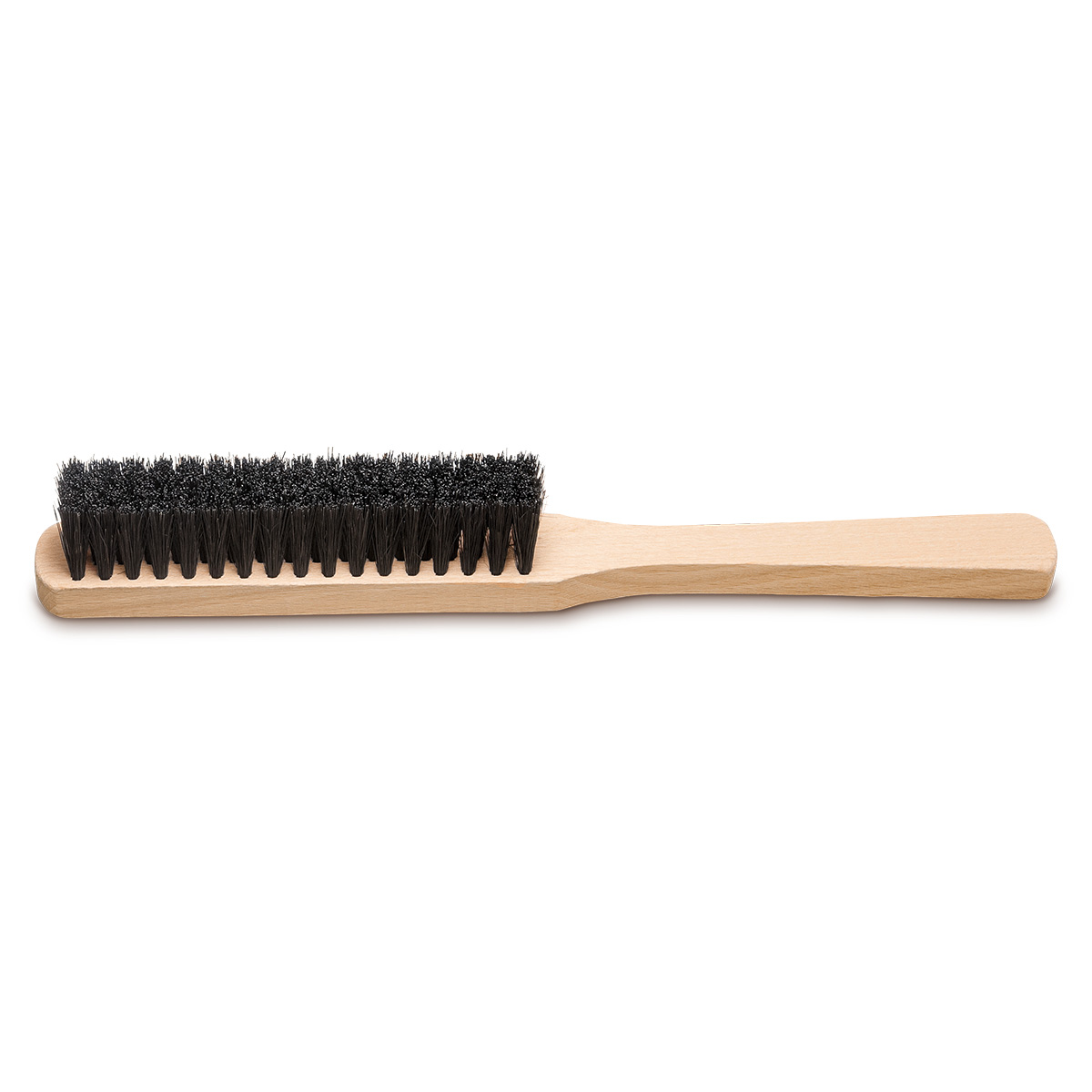 Auswaschbürste, 4-reihig, schwarze Chungking Borsten, Holzgriff, Länge 285 mm