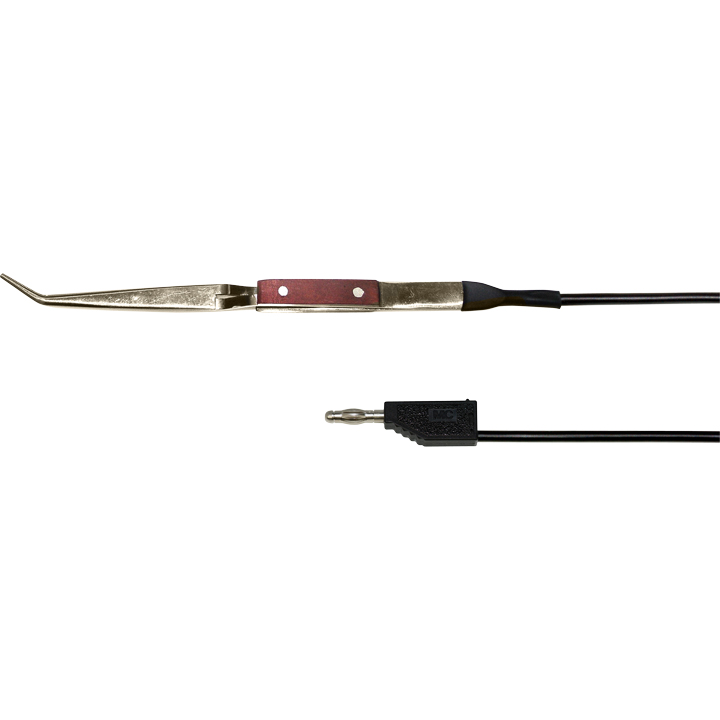 Lampert Lötkreuzpinzette, Stecker 4 mm, Kabel 1 m