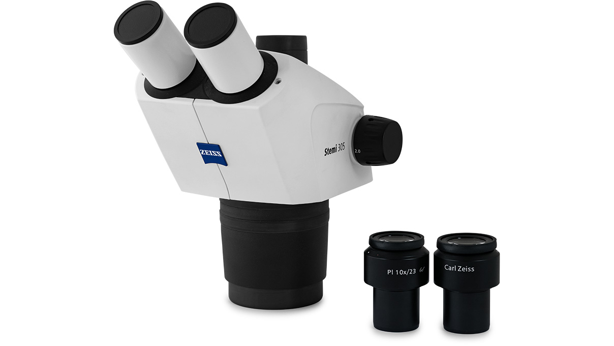 Zeiss Stemi 305 trino, Stereomikroskopkörper mit Kamera-Schnittstelle