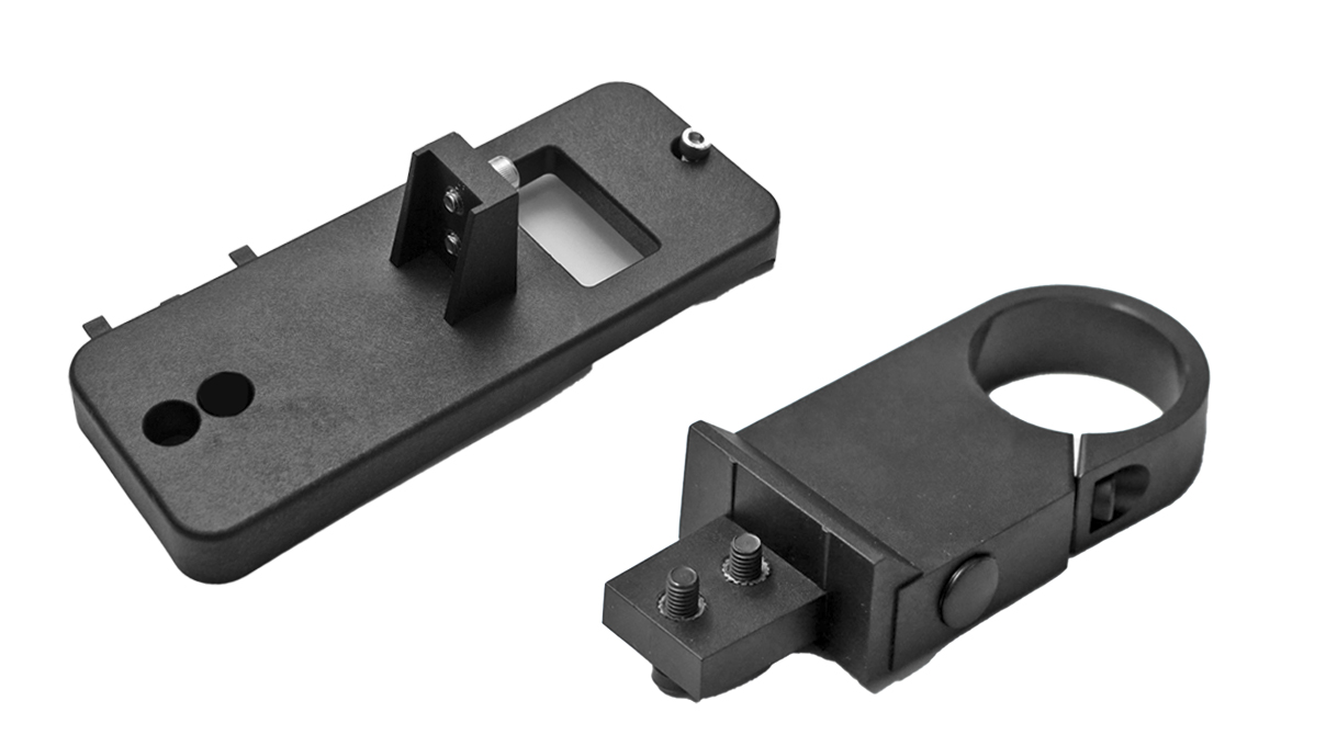 Doppelspot-Leuchte EasyLED Plus, inklusive Adapter für Stative K/M und für Säule 32 mm