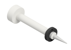 Crevoisier Polierstange (Halmstange) aus Stahl Ø 18 x 225 (M8) mit Rattenschwanz, Monoblock, mit
Kontermutter