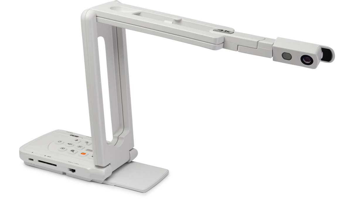 Travelcam 4K Farbkamera mit 360°-Kopf und USB-Anschluss, inkl. Software