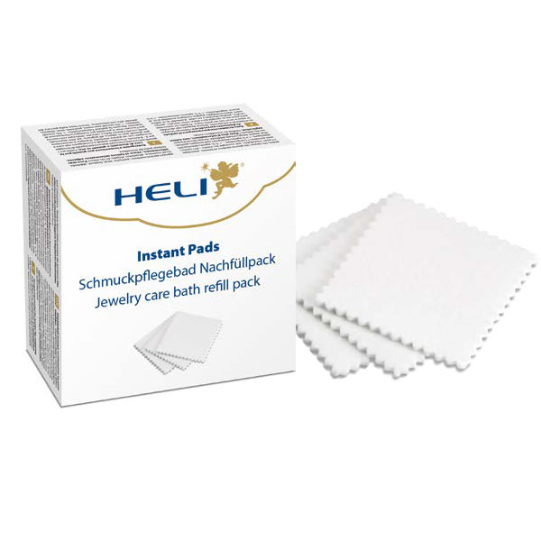 Heli Instant Pads Schmuckpflegebad Nachfüllpack, 10 Pads
