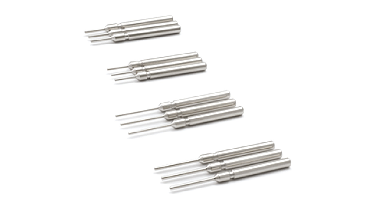 Bergeon 7250-ASS-G Sortiment Vorsteckstifte, 12 Stück