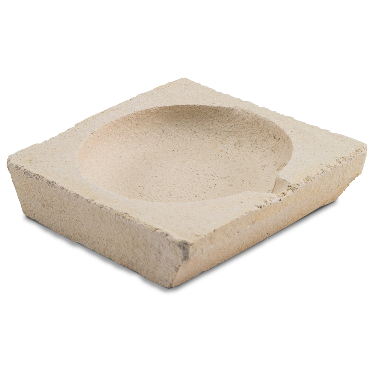 Schamottschmelztiegel, 80 x 80 mm