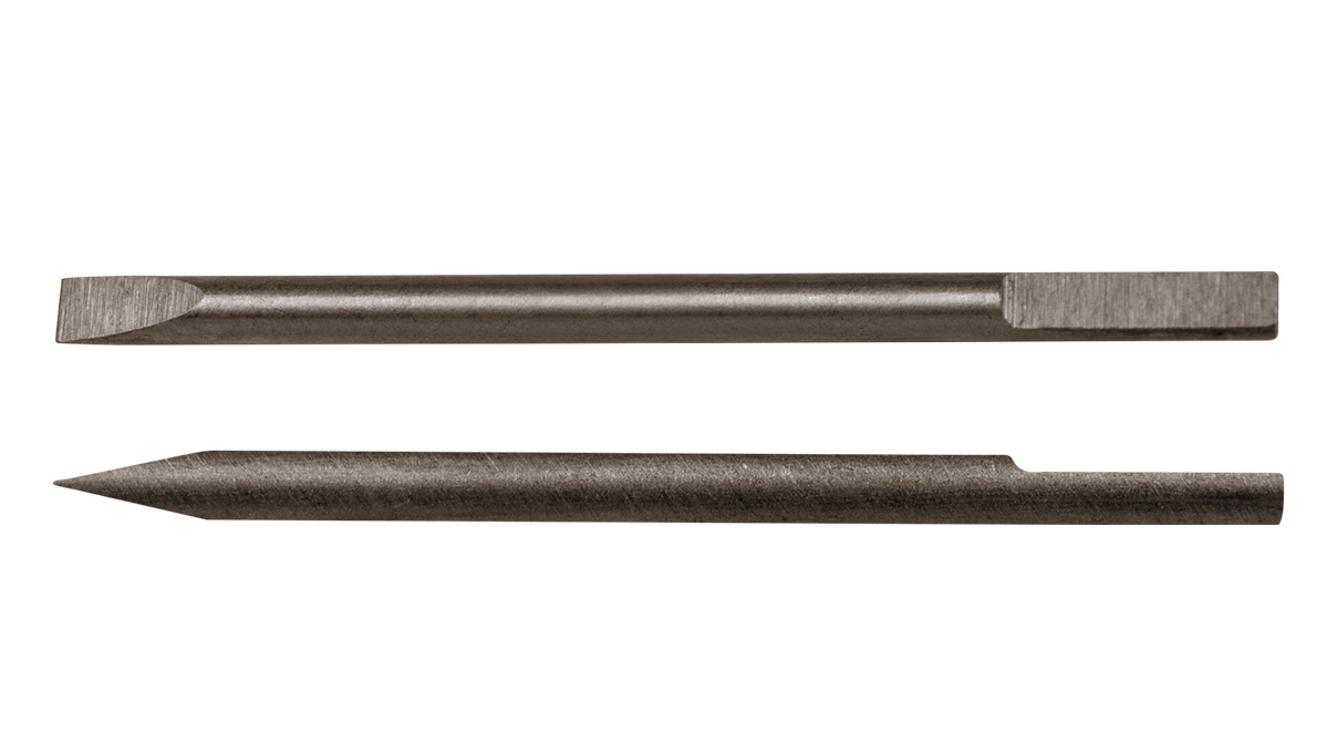 Bergeon 30080-T DI 2.00 Ersatzklinge, 2 mm, Schlitz (V), 2 Stück