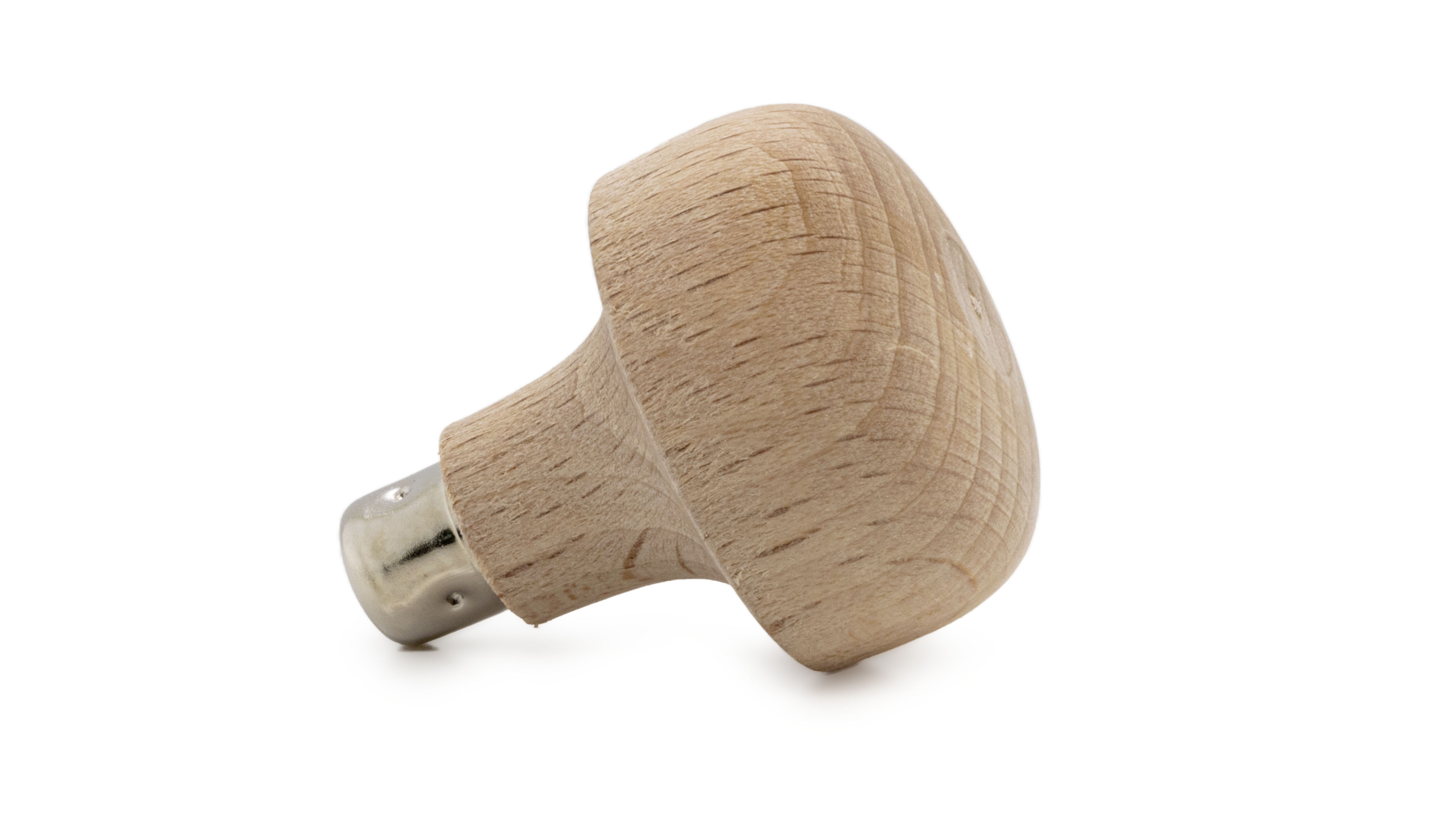 Stichelheft, unlackiert, Pilzform abgeflacht, Ø 34 mm, Länge 35 mm