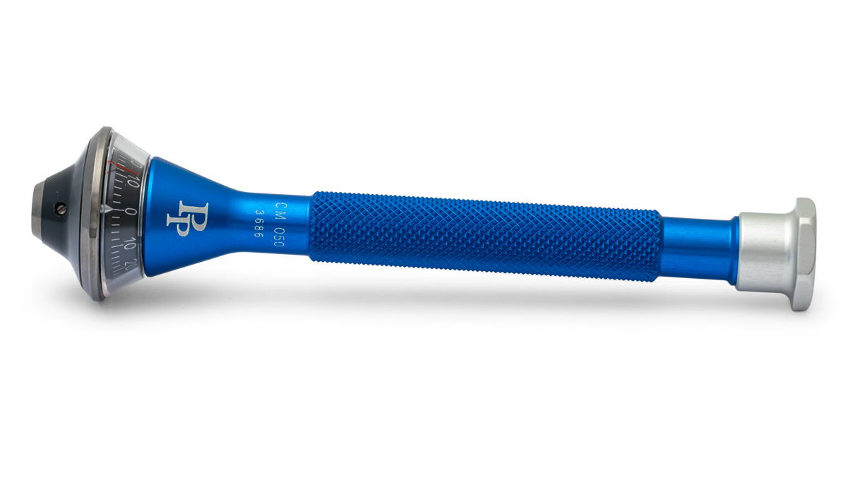 Petitpierre Drehmomentmessgerät CM 050, Messbereich 0 - 50 mNm, inkl. Reduzierhülse