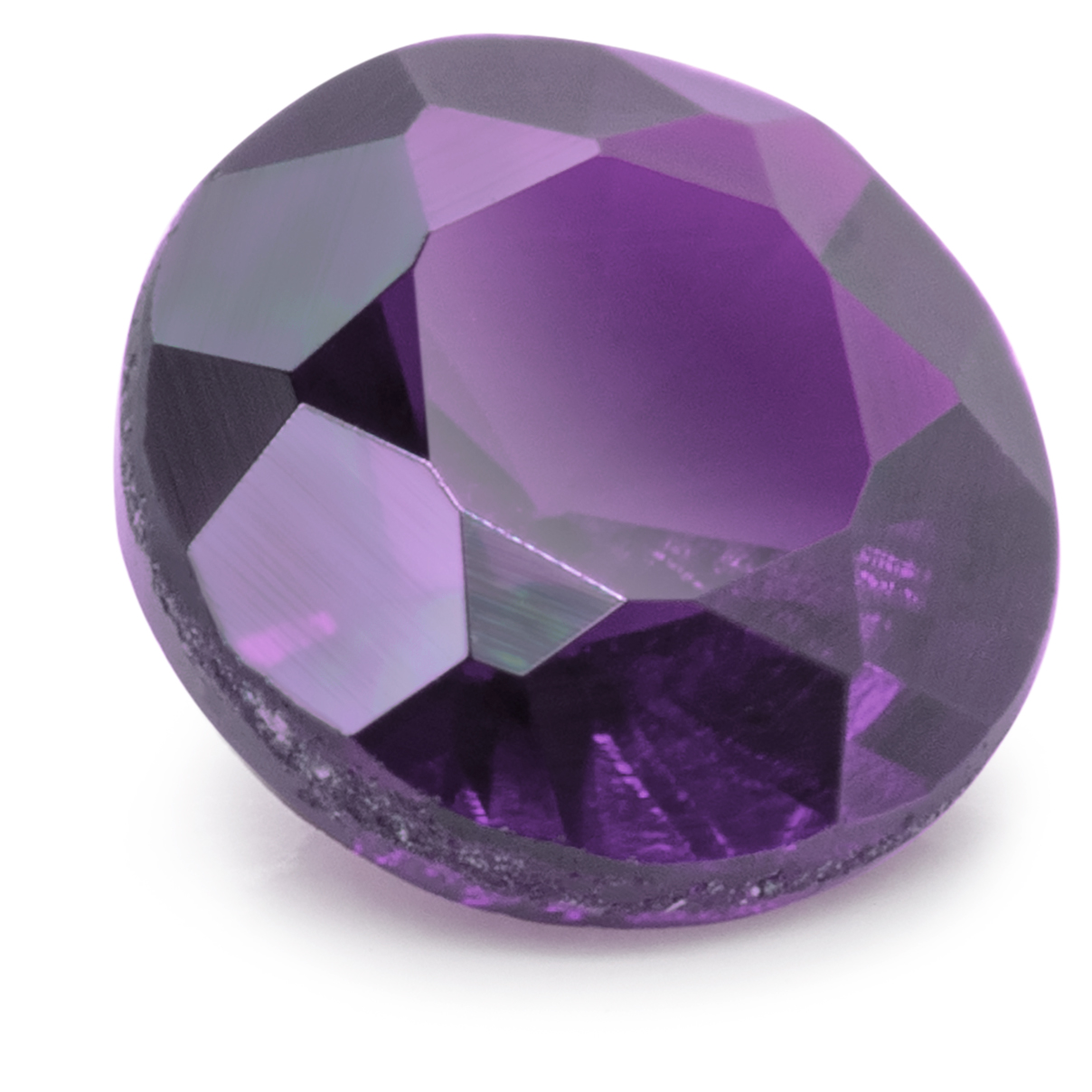 Amethyst, violett, rund, Ø 3,5 mm
