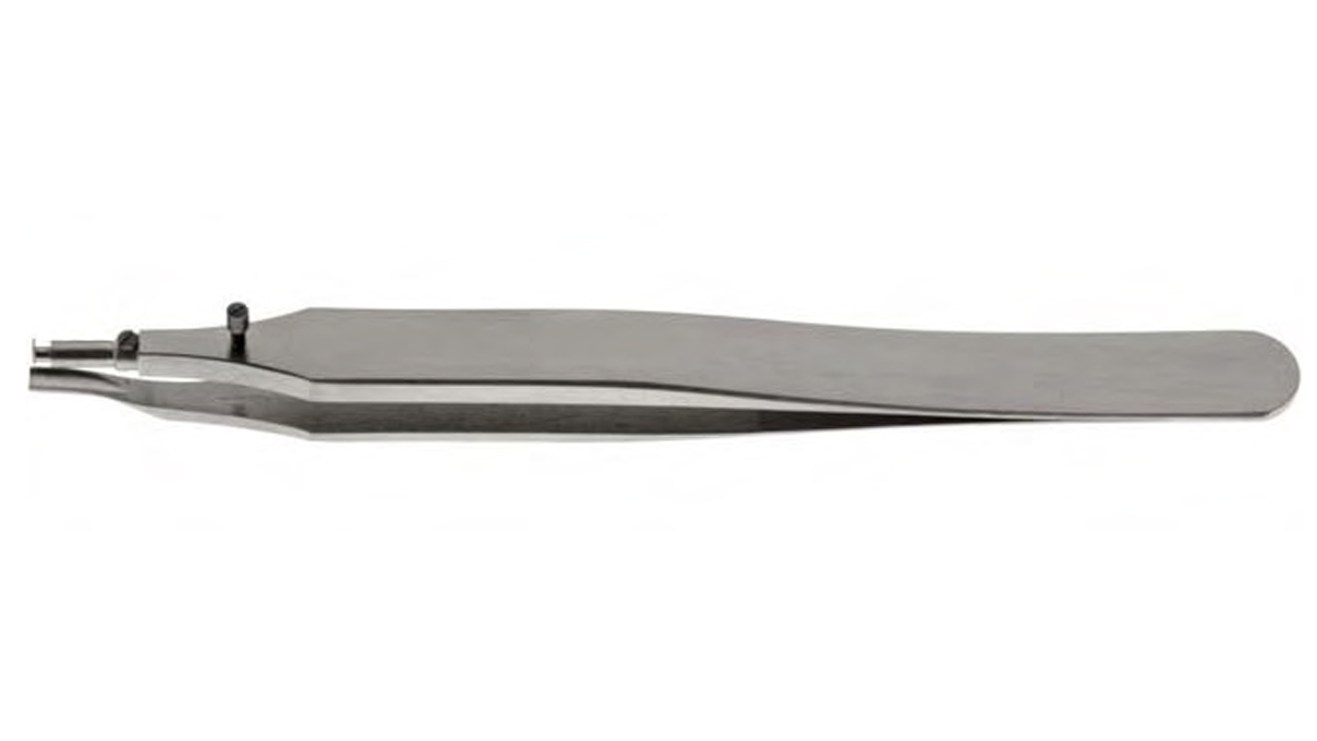 Dumont Pinzette, Form 9/3, Kohlenstoffstahl, 110 mm