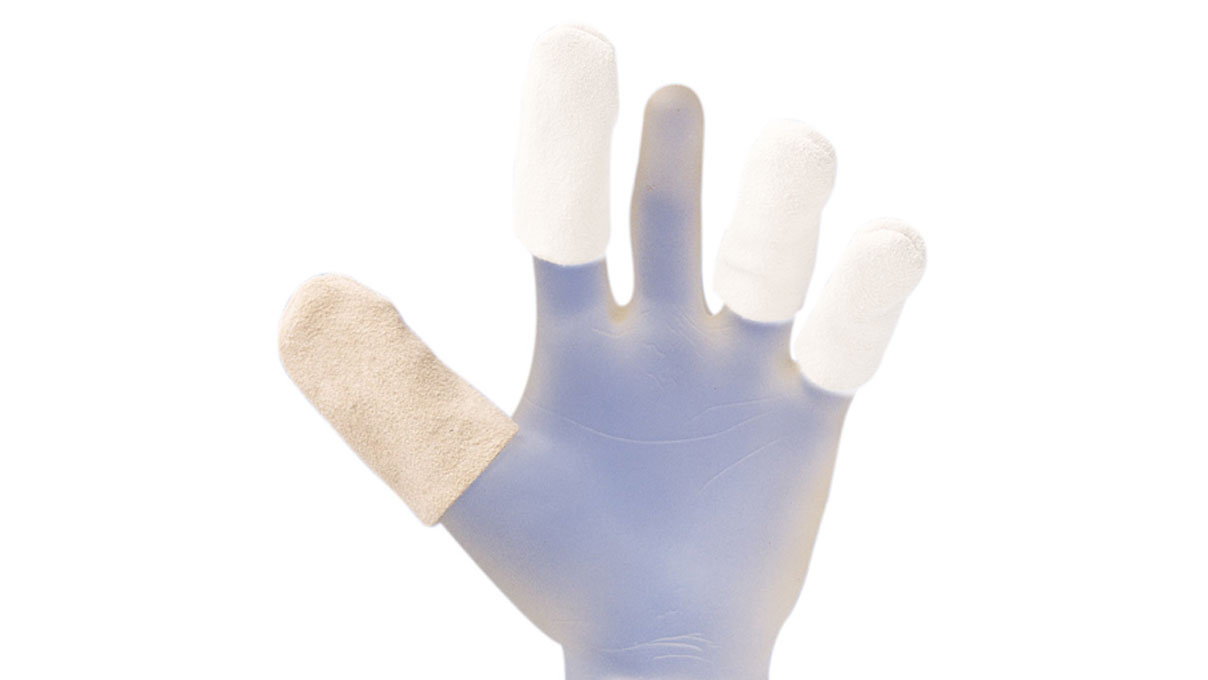Hatho Fingerlinge aus Leder, Daumen