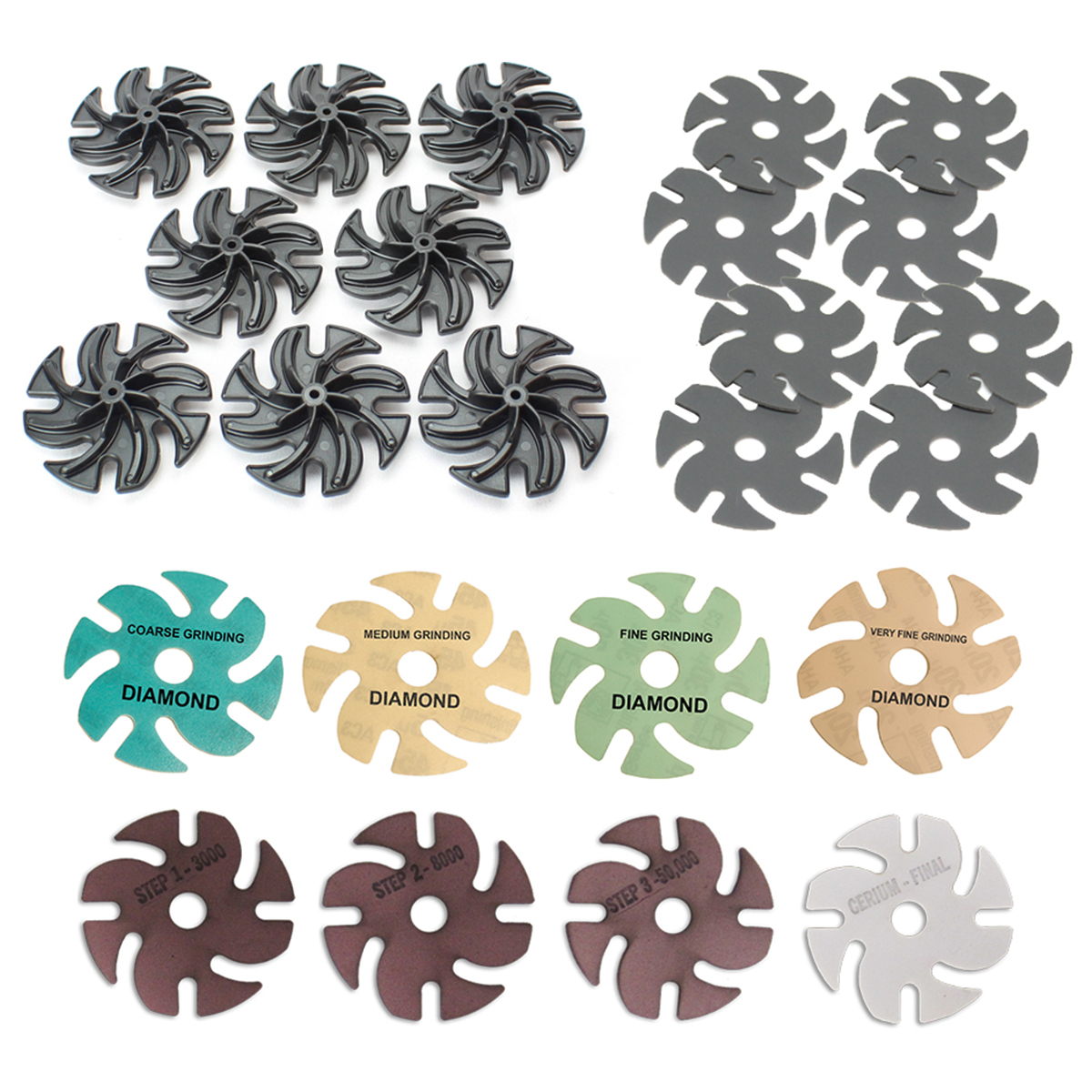 Jooltool Set zum Polieren von Saphirgläsern bei Uhren, Ø 75 mm