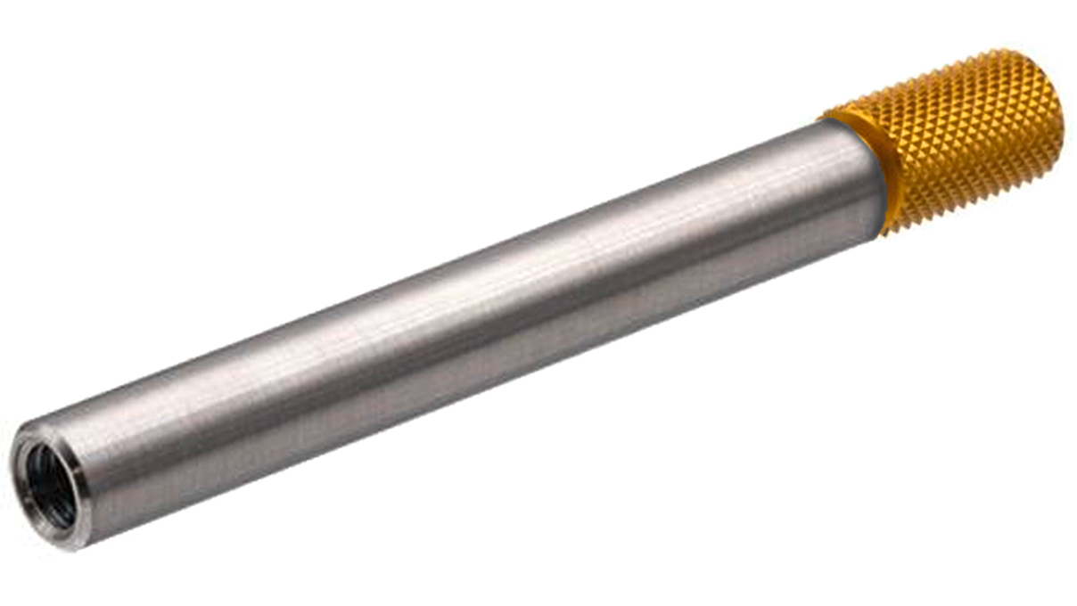 Horia AR AI 01-00 Gelber Montierter Griff mit Schaft, Feder und farbiger Kappe, zum Montieren einer AR
AI Spitze und eines Abhebers