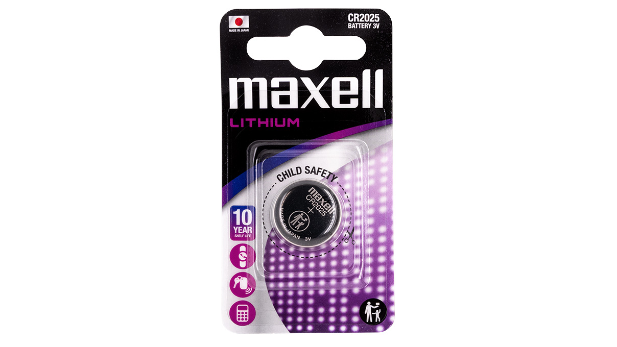 Maxell CR 2025 Lithium 1er Blister