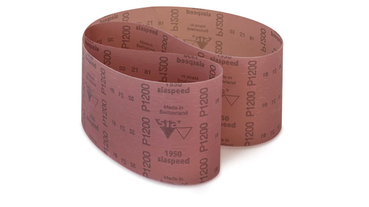 Siaspeed 1950 Endlosschleifband, Körnung 1200, 100 x 1000 mm