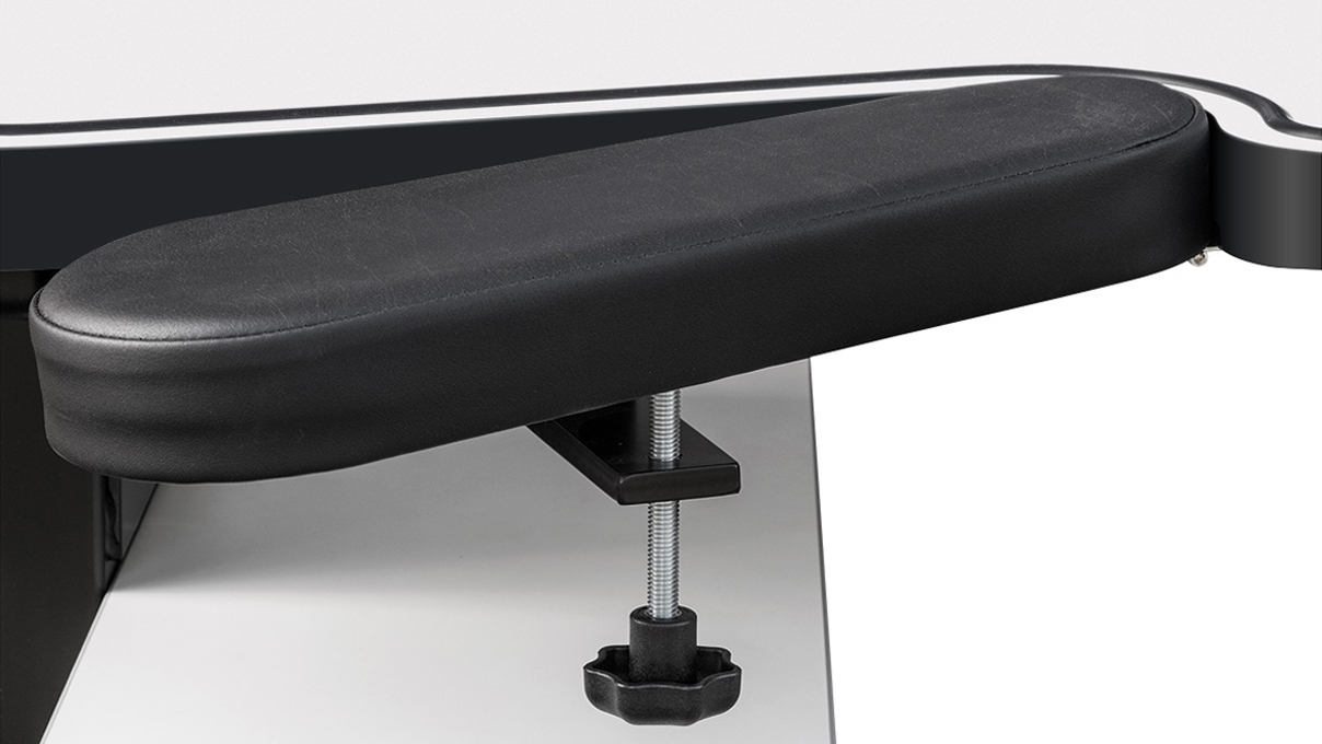 Armauflagen Echtleder, schwarz, Sonderausstattung für Ergolift Evolution