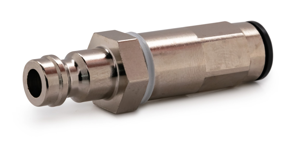 Gerade-Einschraubverschraubung für Druckluftausgang bei Pressure Booster SM-970514