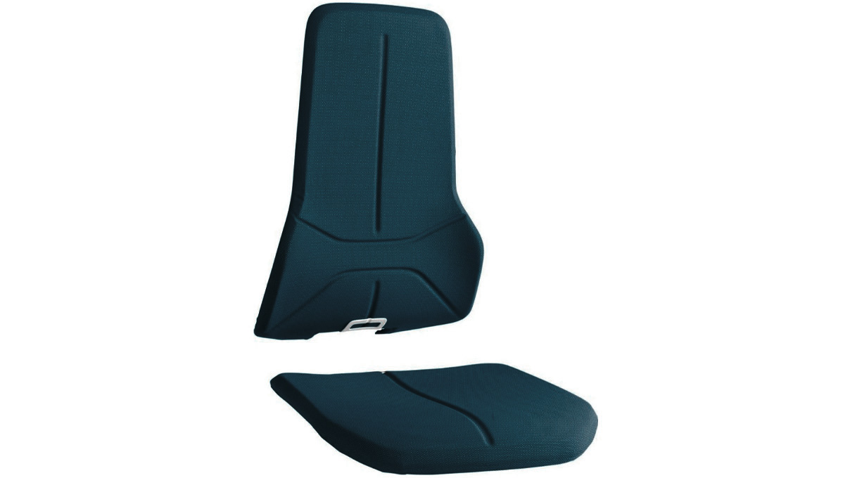 Bimos Polsterelement Supertec 9588-SP02 für Arbeitsstuhl Neon, blau