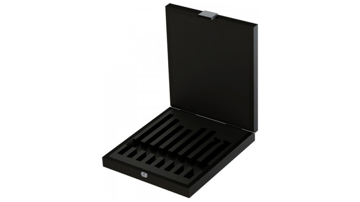 Bergeon 4226 Holzetui für 8 Pinzette