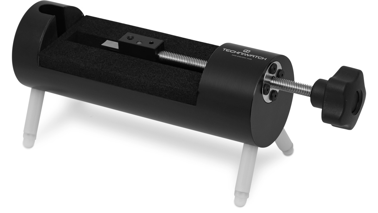 Gehäuseöffner für gepresste Gehäuseböden und Lünetten