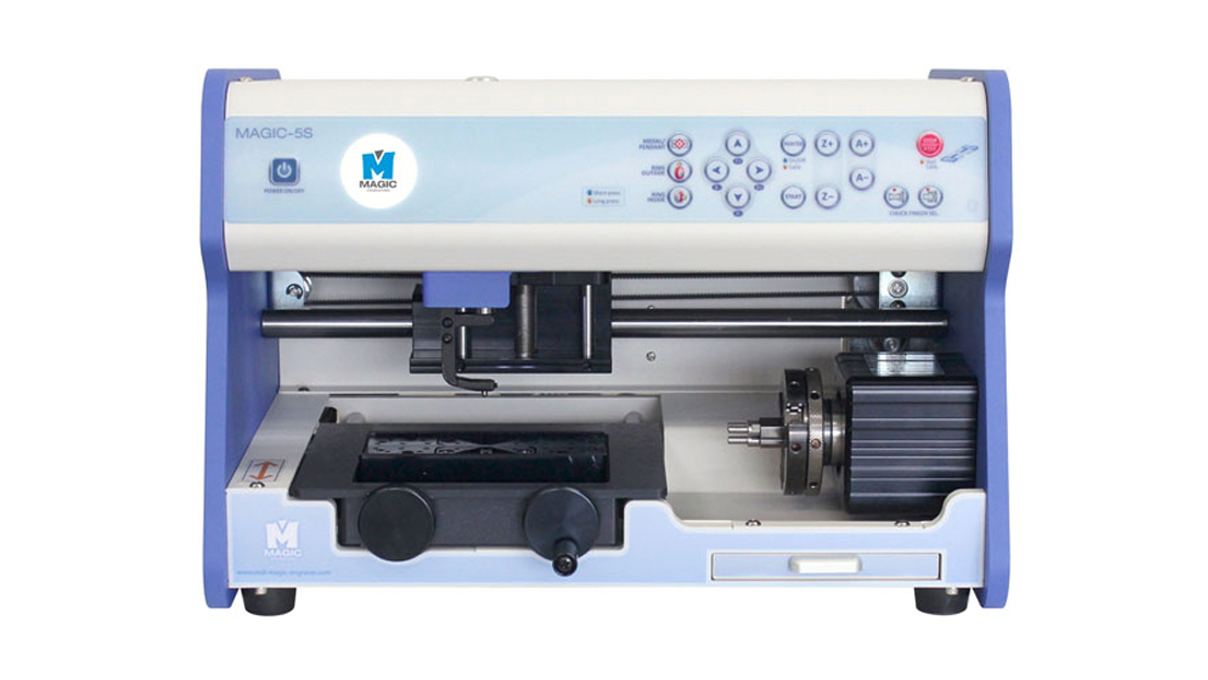 CNC-Gravurgerät Magic-5S für Flach- und Ringgravur