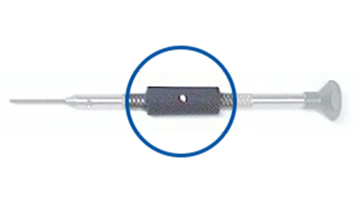 VOH Grifftrommel für Schraubendreher, für Ø 0,5 - 1,4 mm